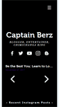 Mobile Screenshot of captainberz.com